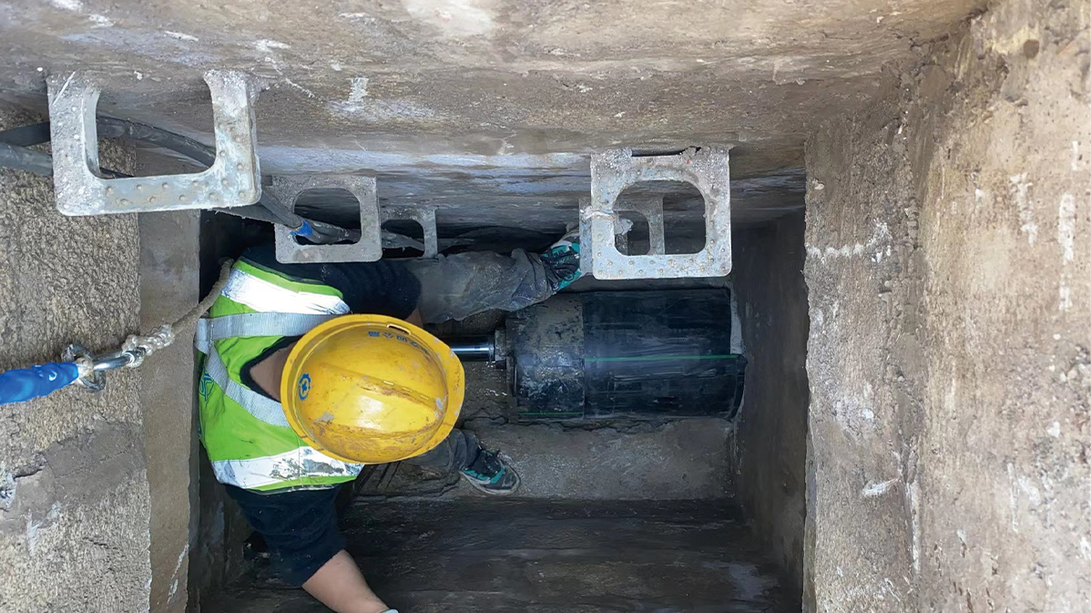 双滦HDPE短管内衬法